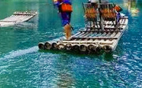 竹筏的哲理故事